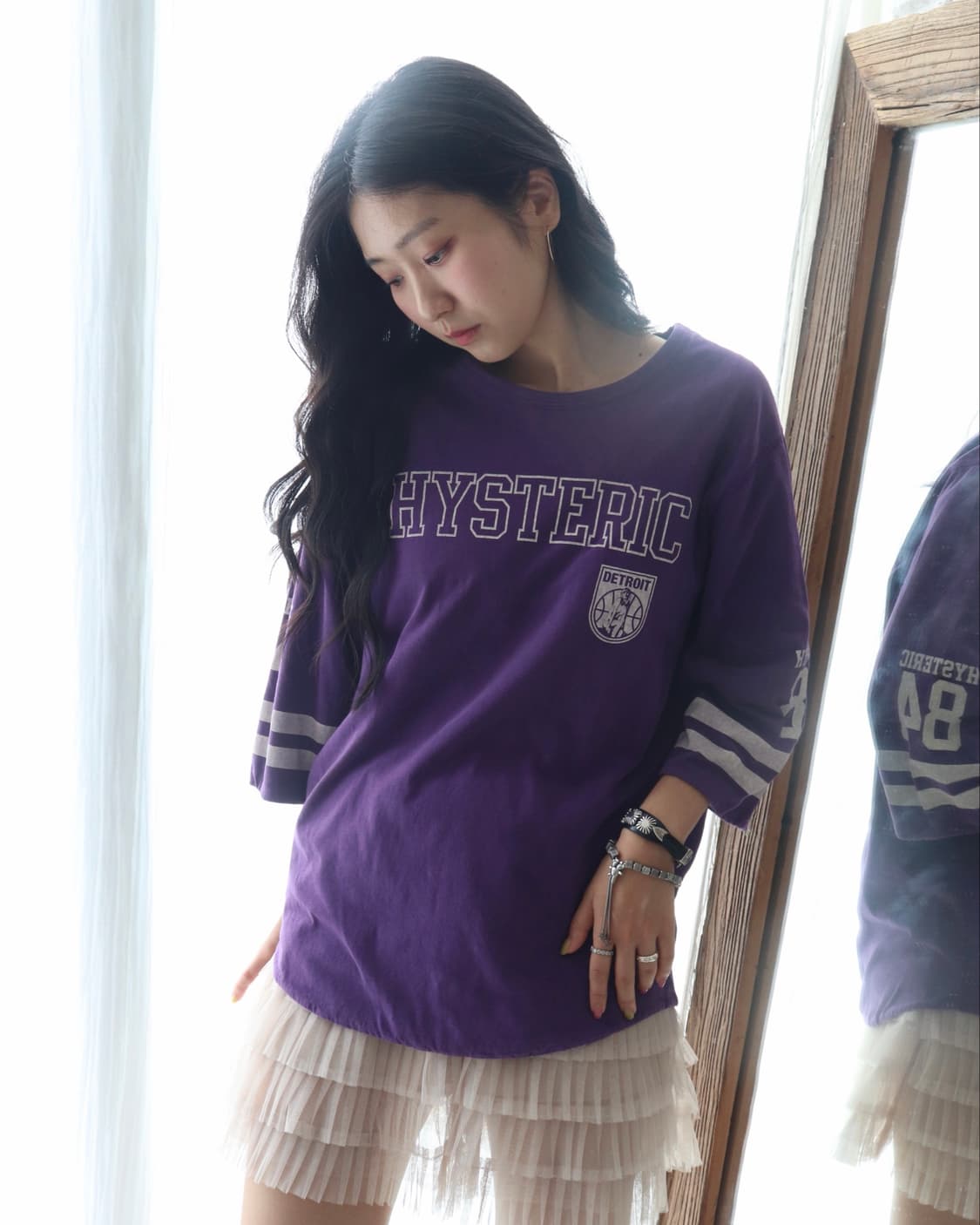 [Hysteric Glamour] Purple Reversible Tee 상품이미지1