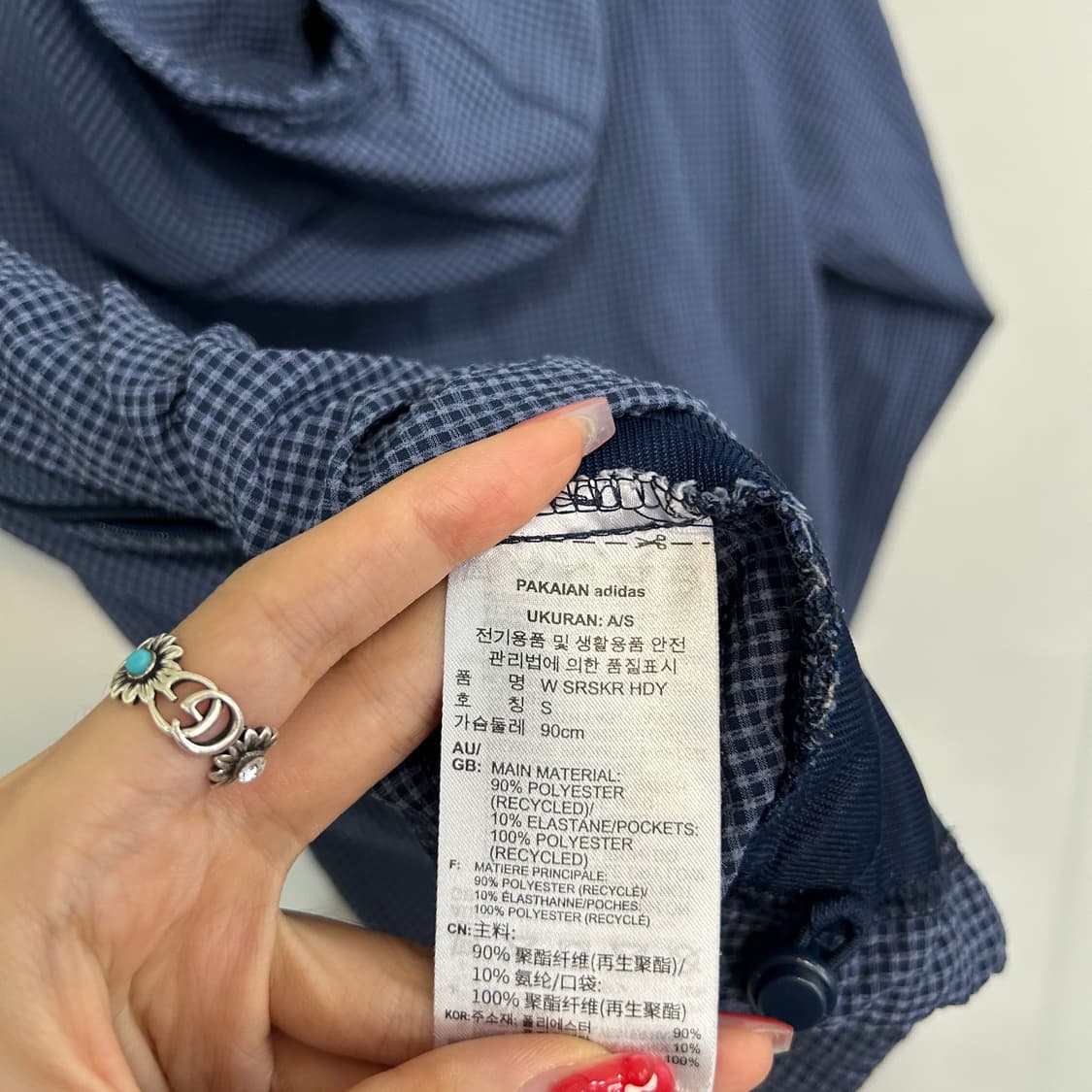 아디다스 여성 바람막이 90 상품이미지4