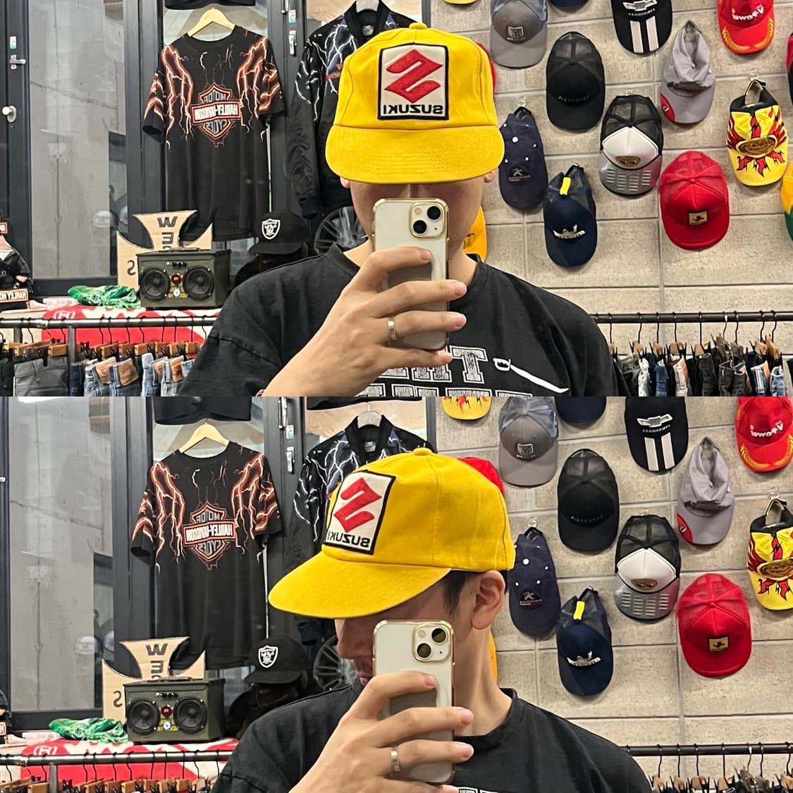 빈티지 스즈키 로고 캡 상품이미지6