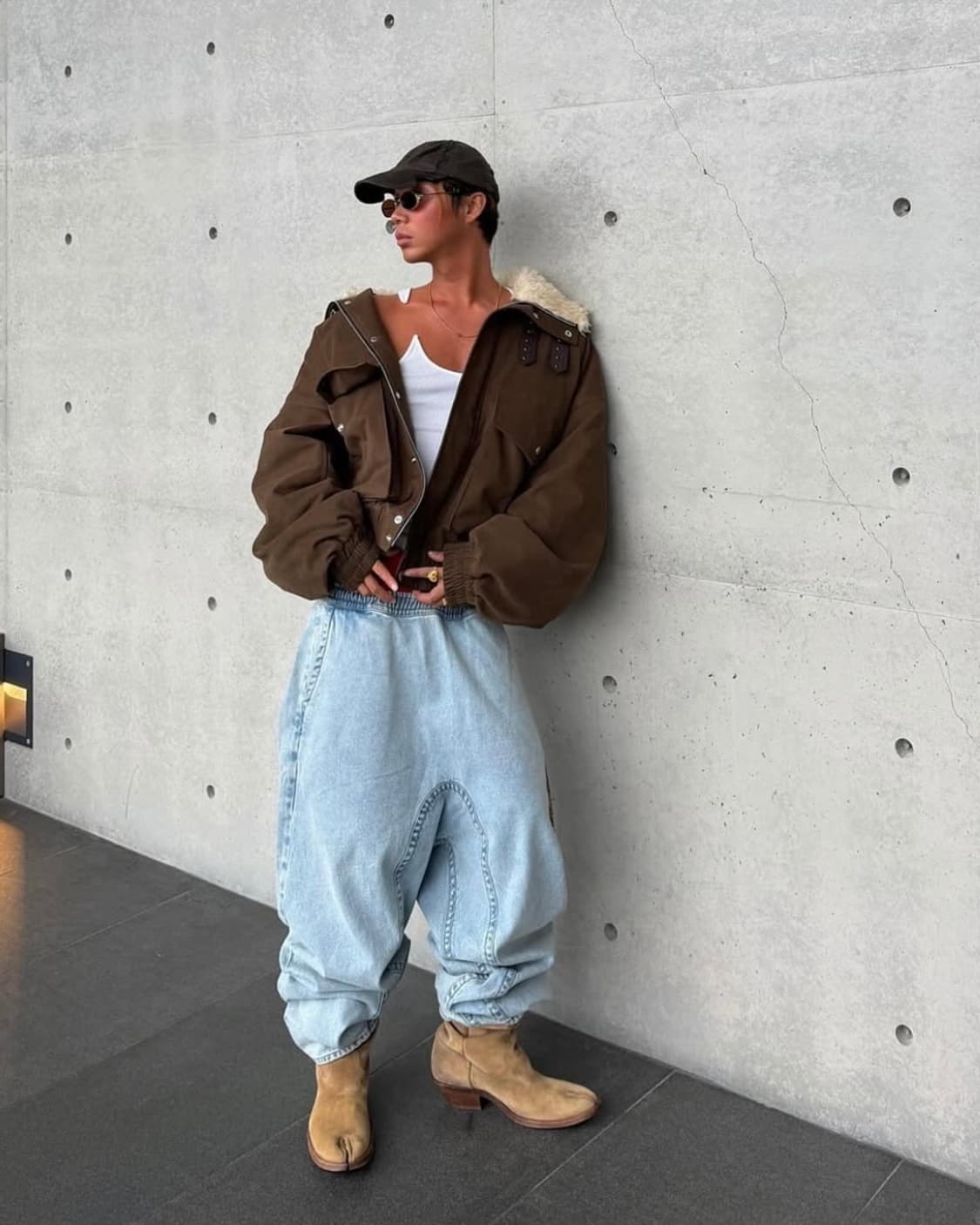 [30]와이프로젝트 Y/Project 에버그린 로고 데님 팬츠 상품이미지1