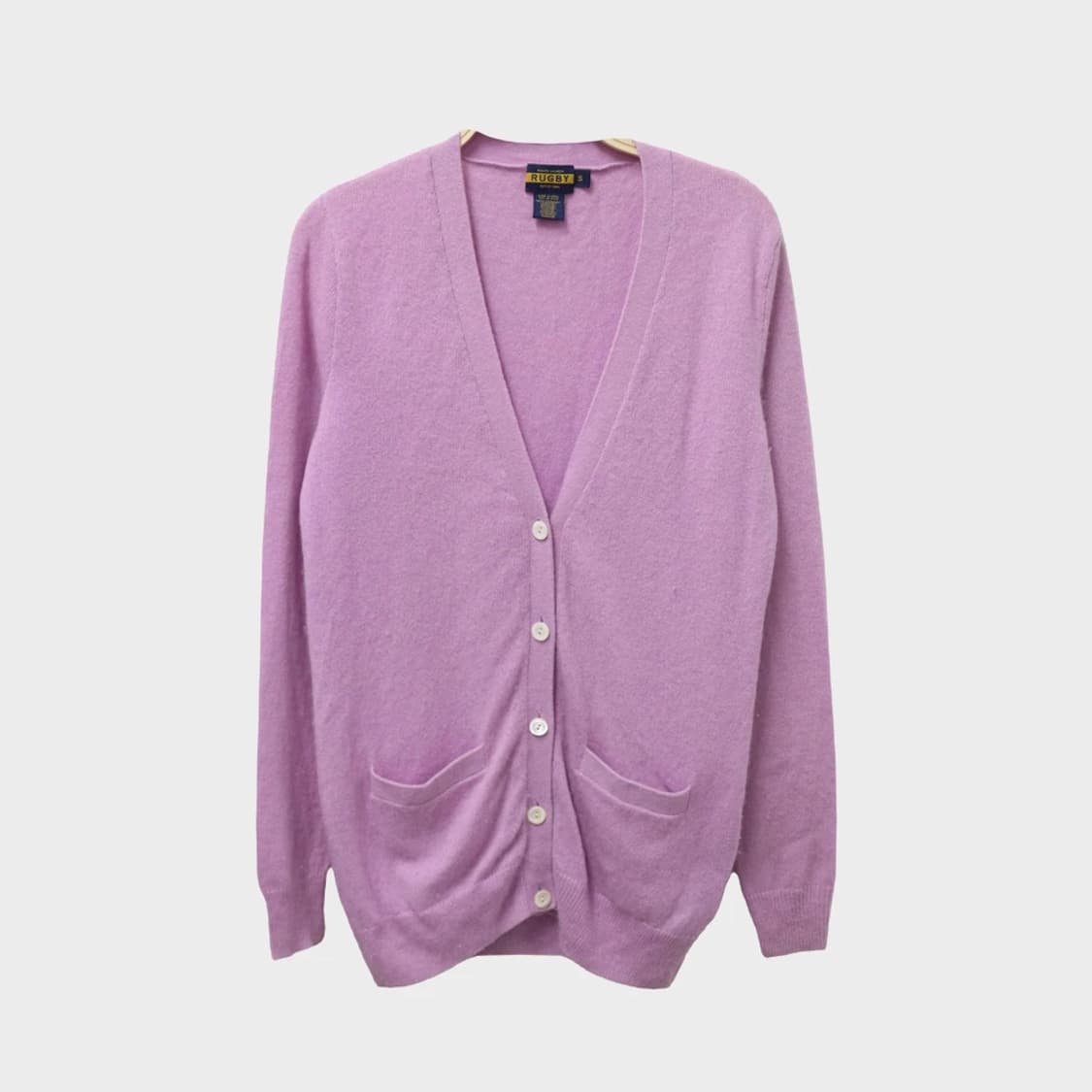 랄프로렌 럭비 딸기우유 히메갸루 캐시미어 가디건 62070 상품이미지1