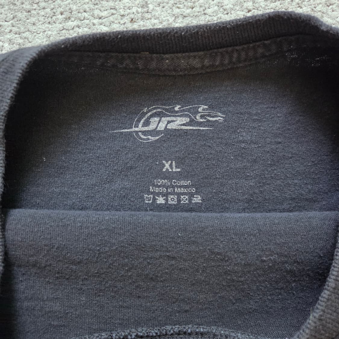 90-00 멕시코제 JR 빈티지 반팔 티셔츠 XL(105) 상품이미지4