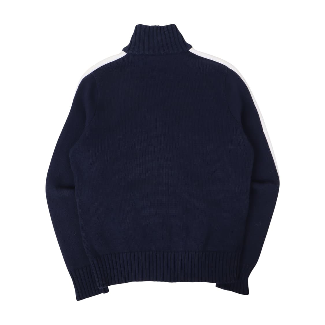 폴로 랄프로렌 네이비 화이트 니트집업 자켓 상품이미지5