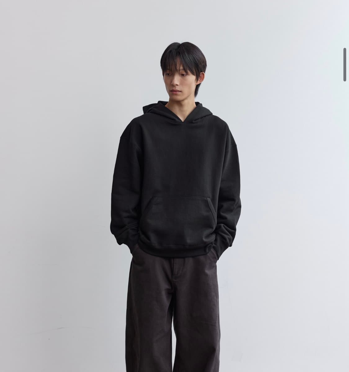 애습 오드람프 후드 블랙 M 새상품 상품이미지1