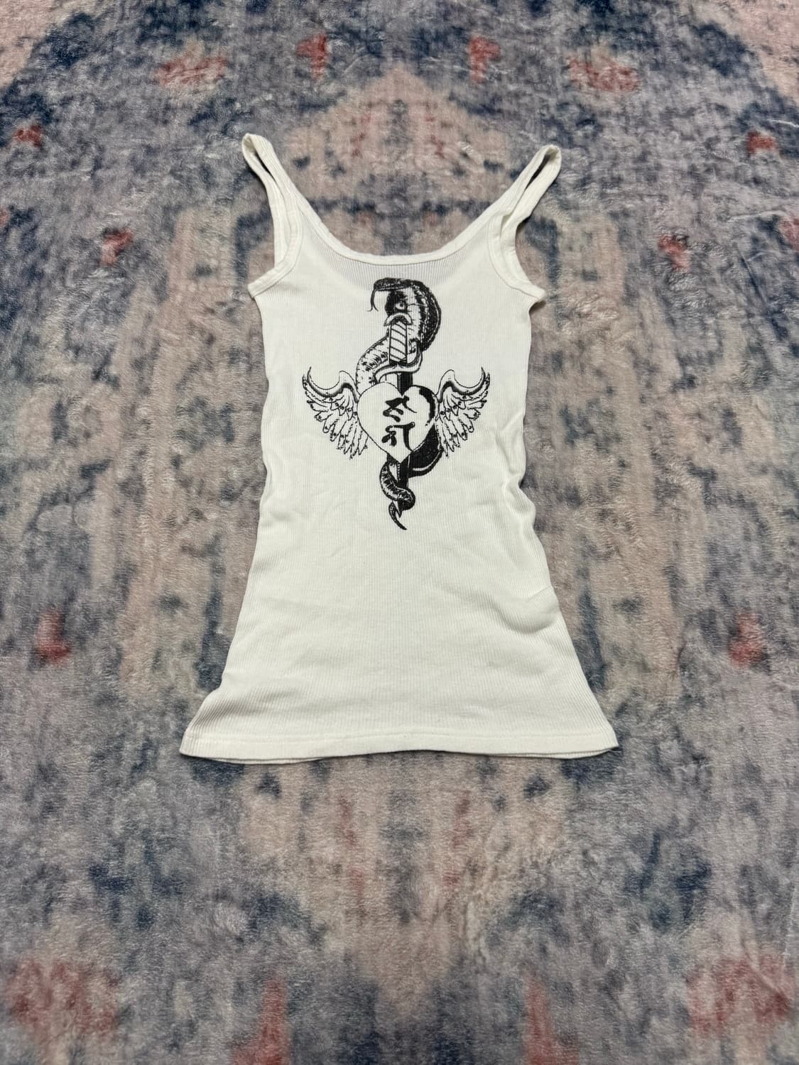 Sly serpent heart ribbed sleevless 상품이미지5