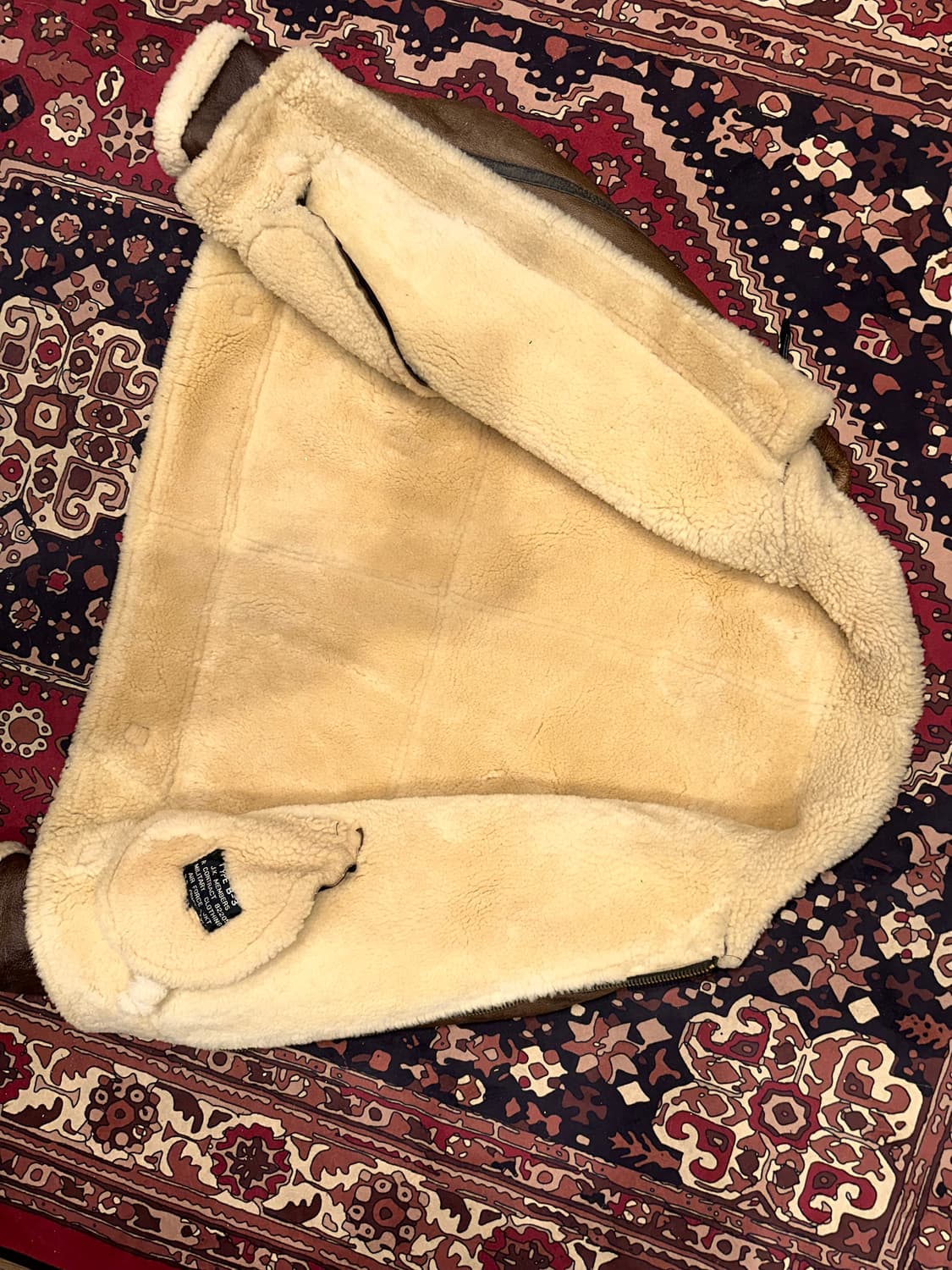 ( XL-2XL ) B3무스탕 양가죽무스탕 워크웨어 아메카지 밀리터리 상품이미지8