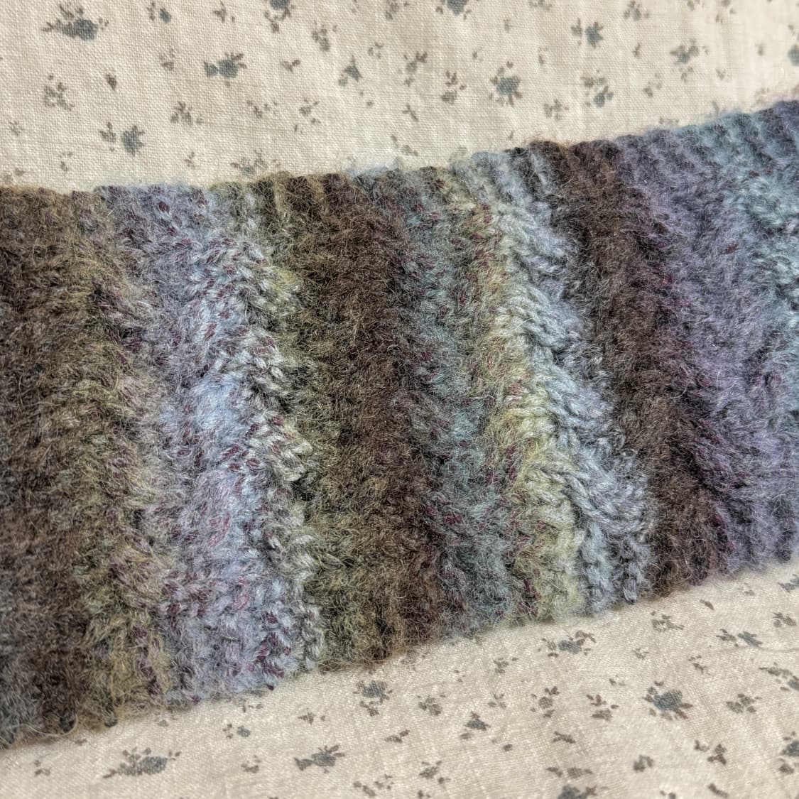 [핸드메이드] 그라데이션 꽈배기 헤어밴드 상품이미지2