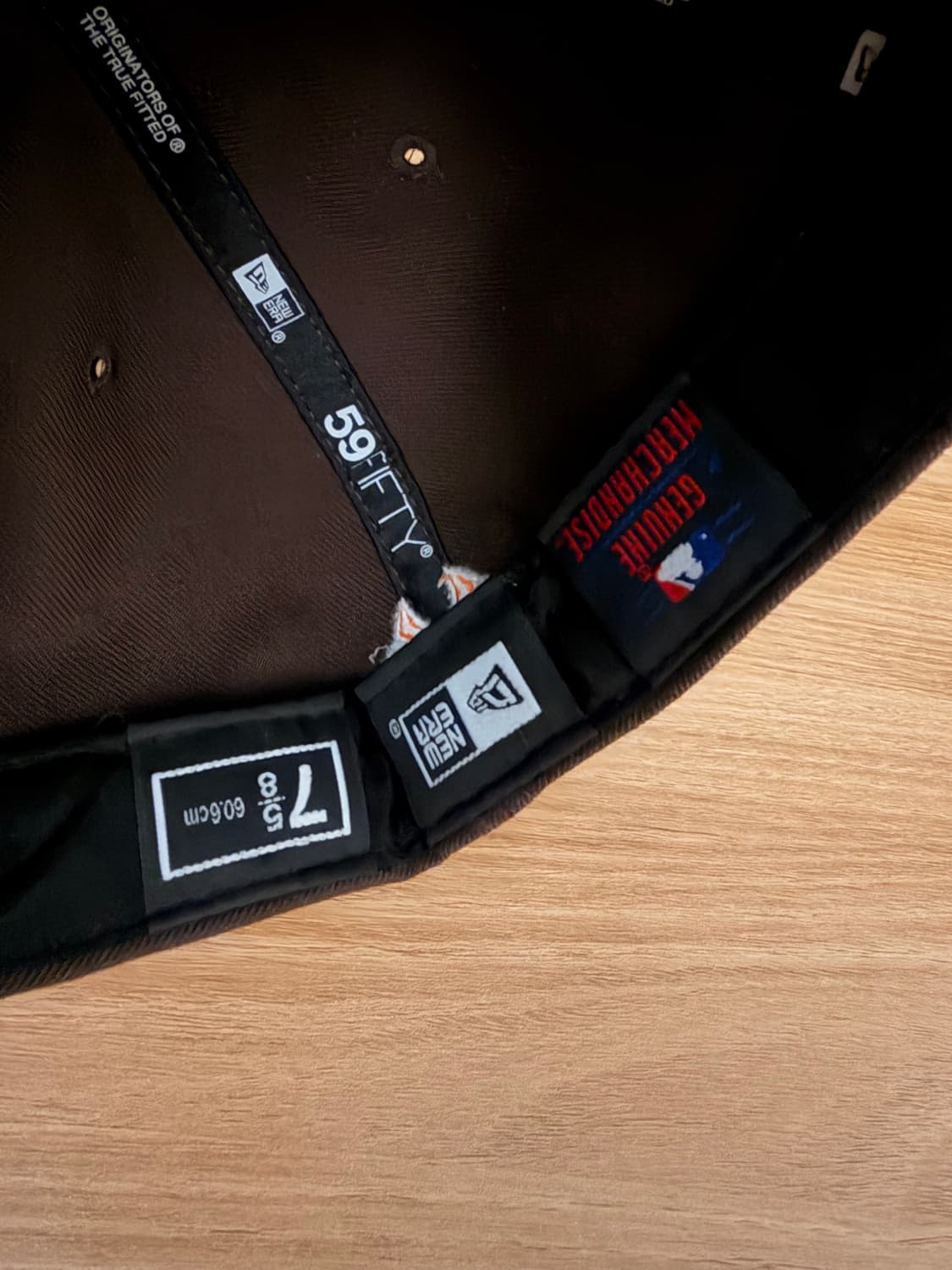 뉴에라 59fifty 뉴욕 브라운 7 5/8 60.6cm 상품이미지6