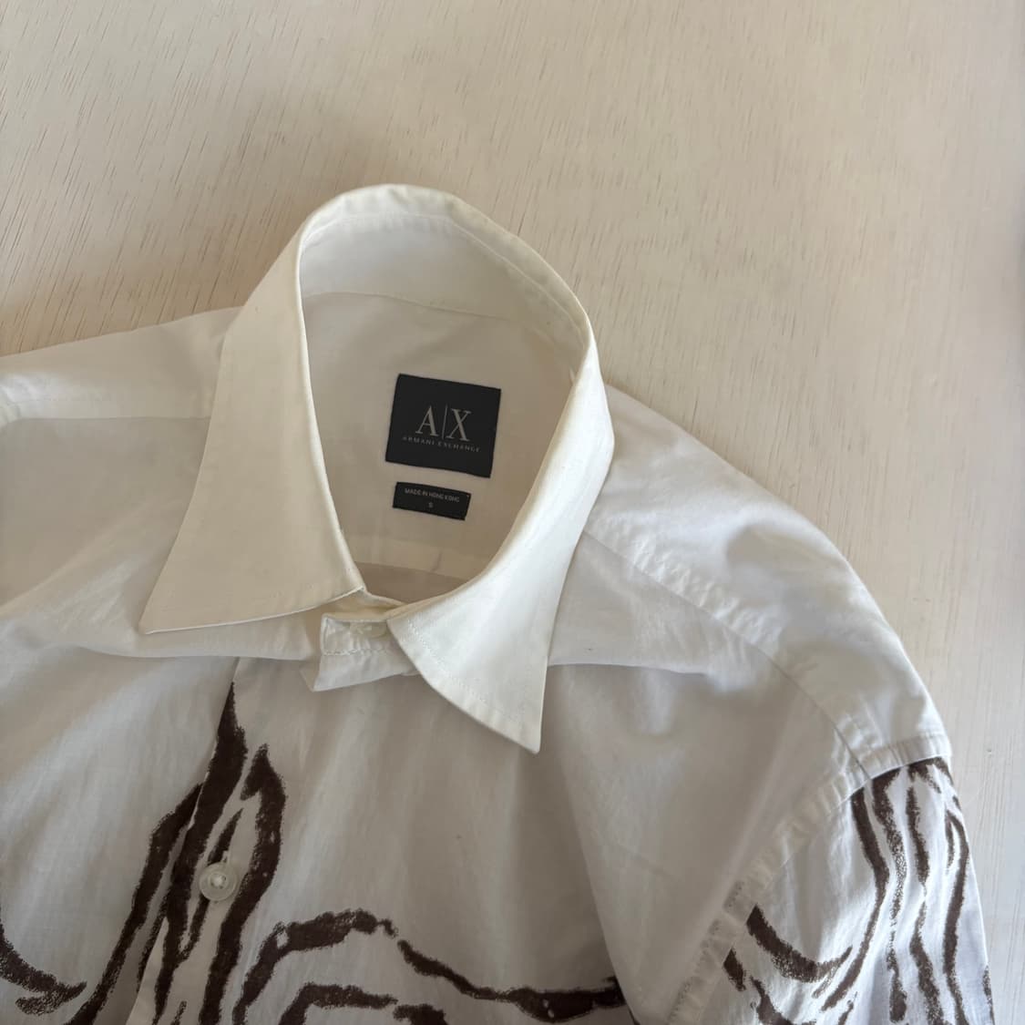 알마니 익스체인지 패턴 셔츠 상품이미지6