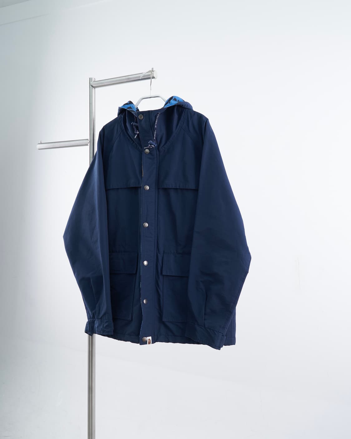 Bape 네이티드 패턴 마운틴 파카 블루종 상품이미지3