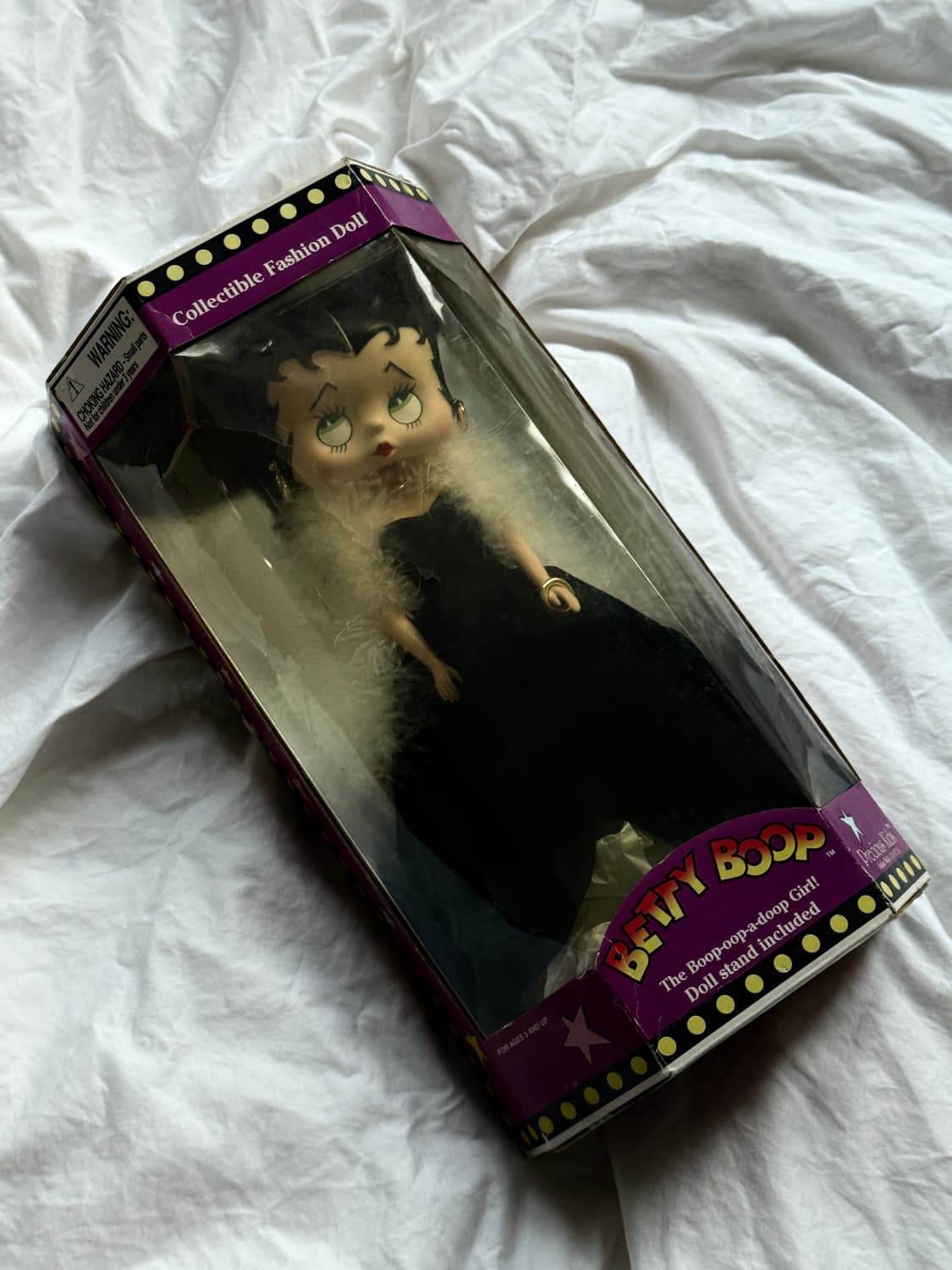 (빈티지) BETTY BOOP 베티붑 빈티지 인형 블랙드레스 피규어 상품이미지1