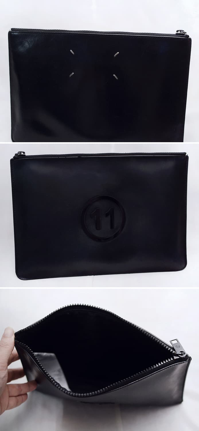 메종 마르지엘라 스티치&11넘버링 로고 양면 클러치백 상품이미지5