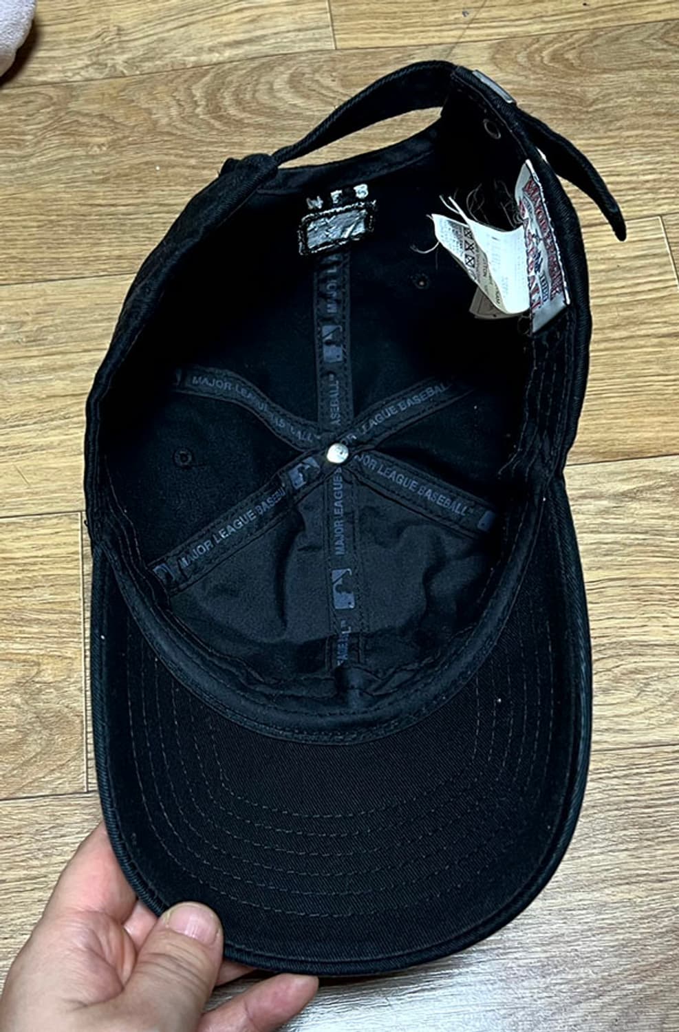 MLB 엠엘비 루키 볼캡 뉴욕양키스 블랙 캐주얼 모자 프리사이즈 남녀공용 상품이미지4