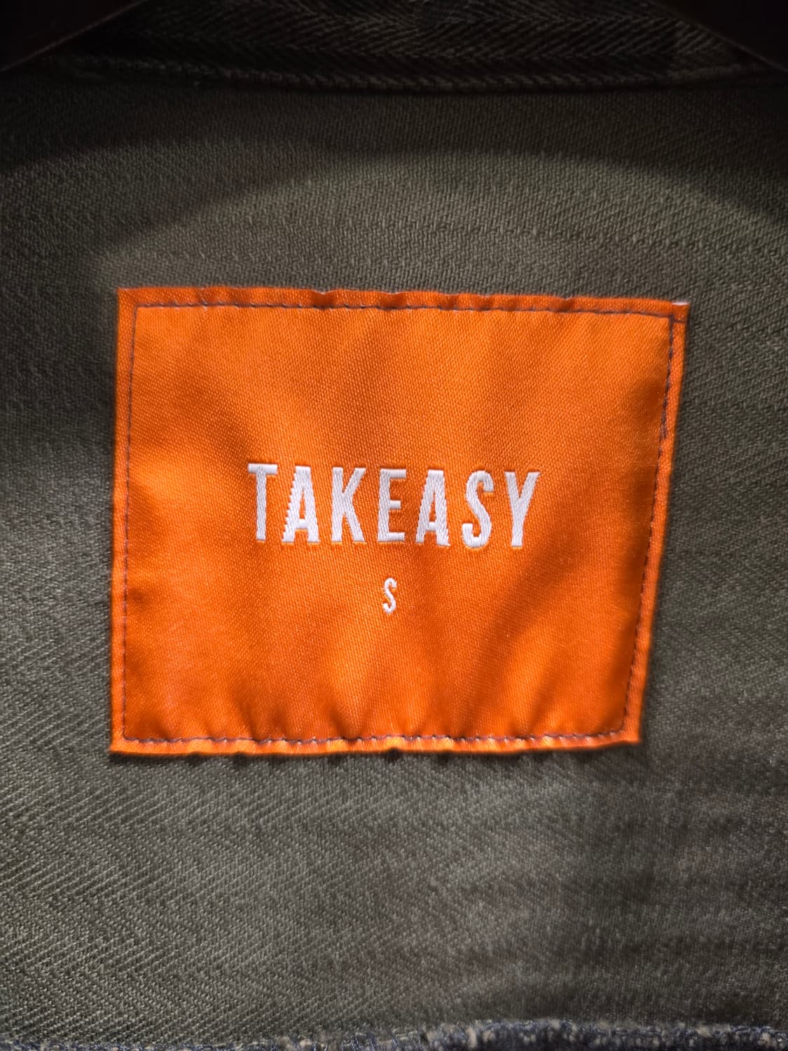 테이크이지 TAKEASY 카모플라쥬 셔츠  남방 90~95 상품이미지7