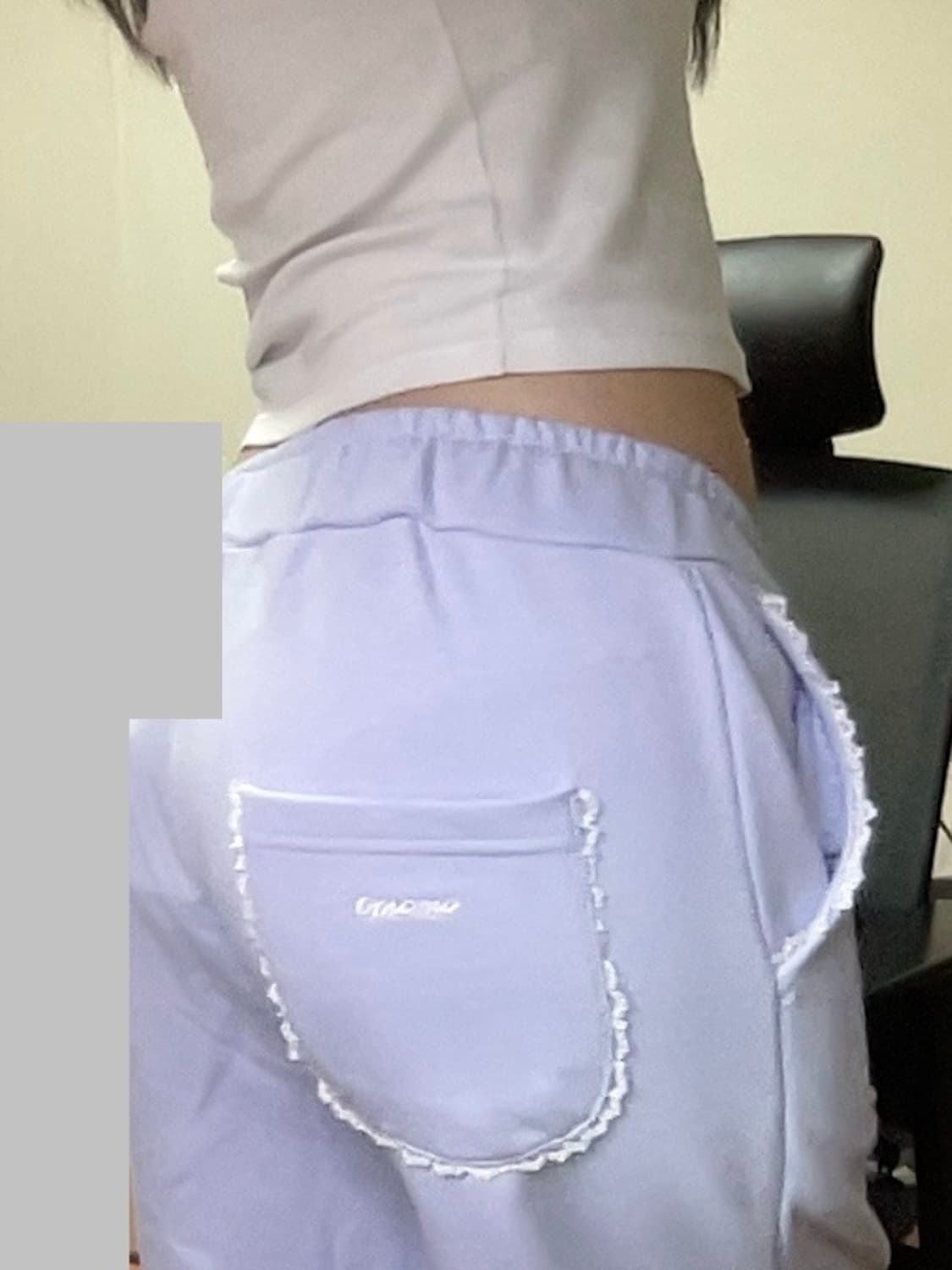 OMOMO 오모모 lilly jogger pants blue M size 상품이미지3