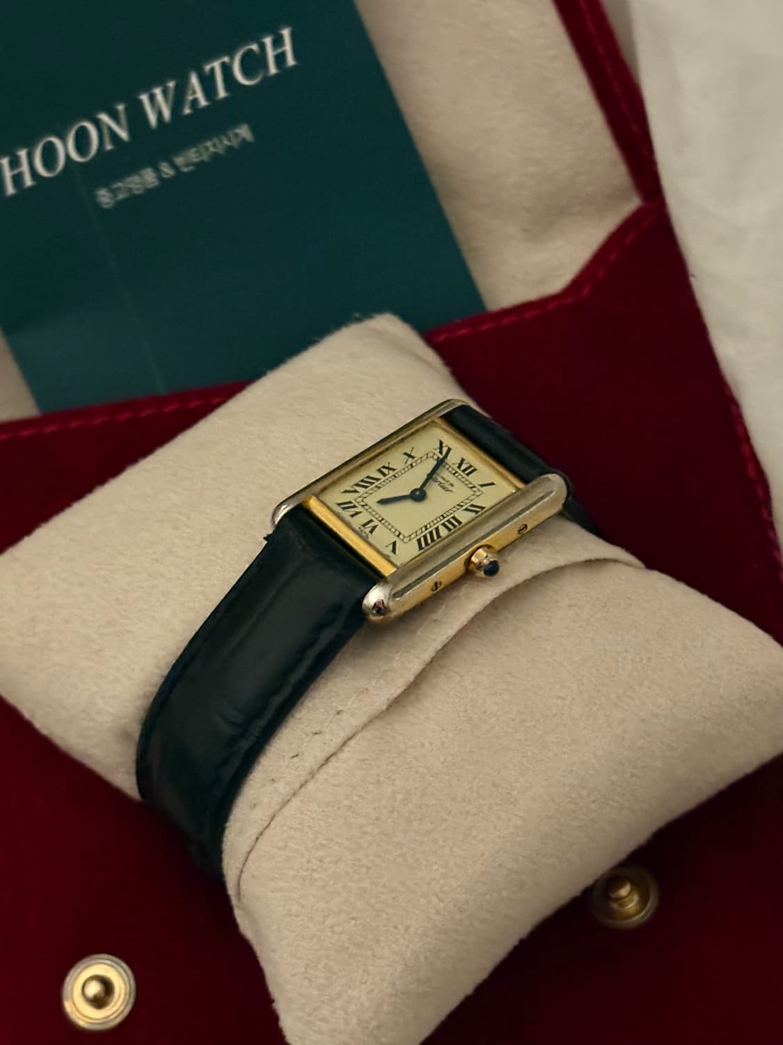 까르띠에 머스트탱크 스몰쿼츠 빈티지 상품이미지2