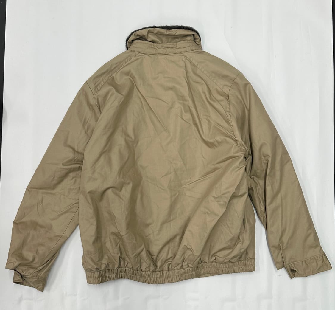 호피 퍼 오버핏 갸루  일본빈티지 베이지 봄버 러블리 자켓 상품이미지3