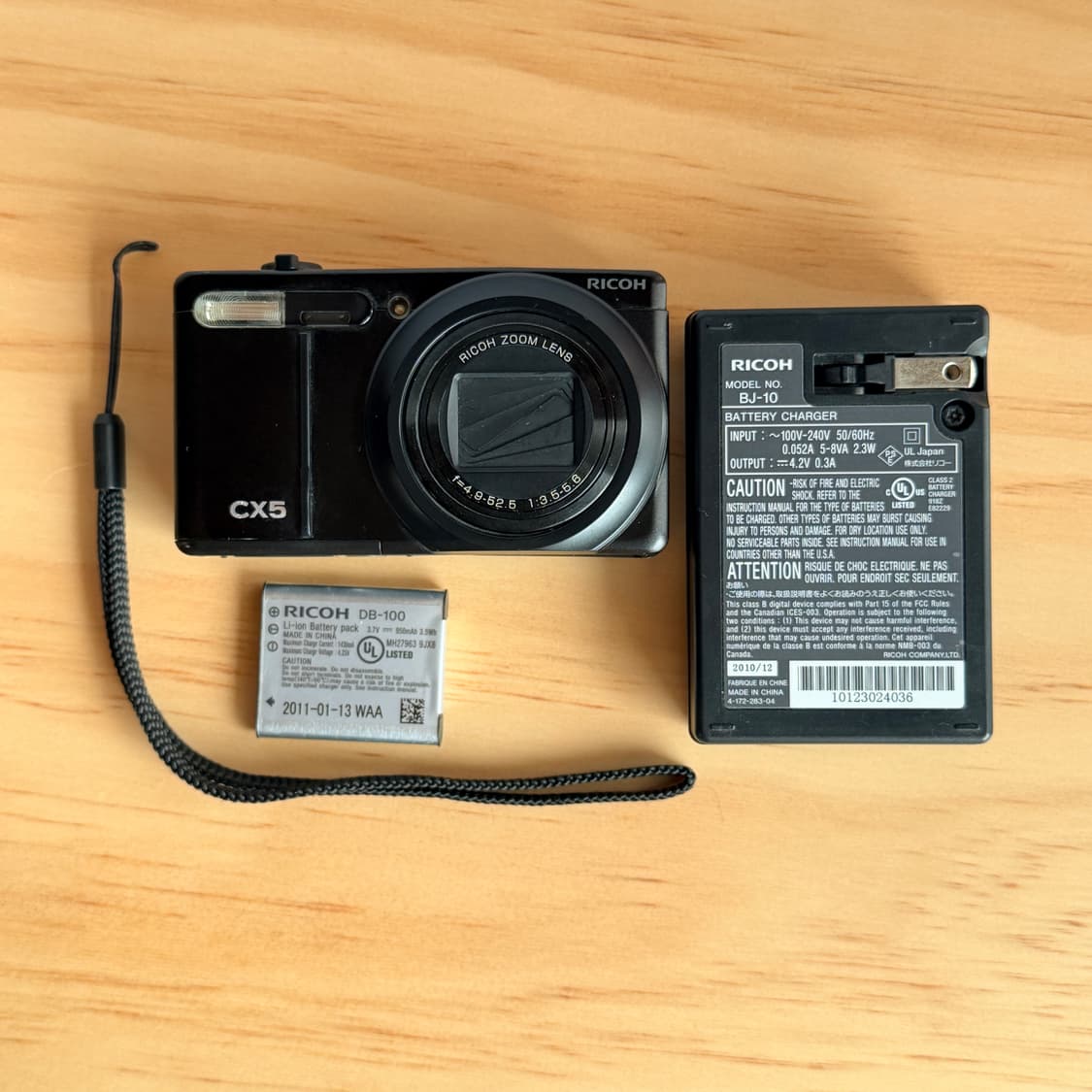 RICOH 리코 CX5  블랙 빈티지 디카 상품이미지5