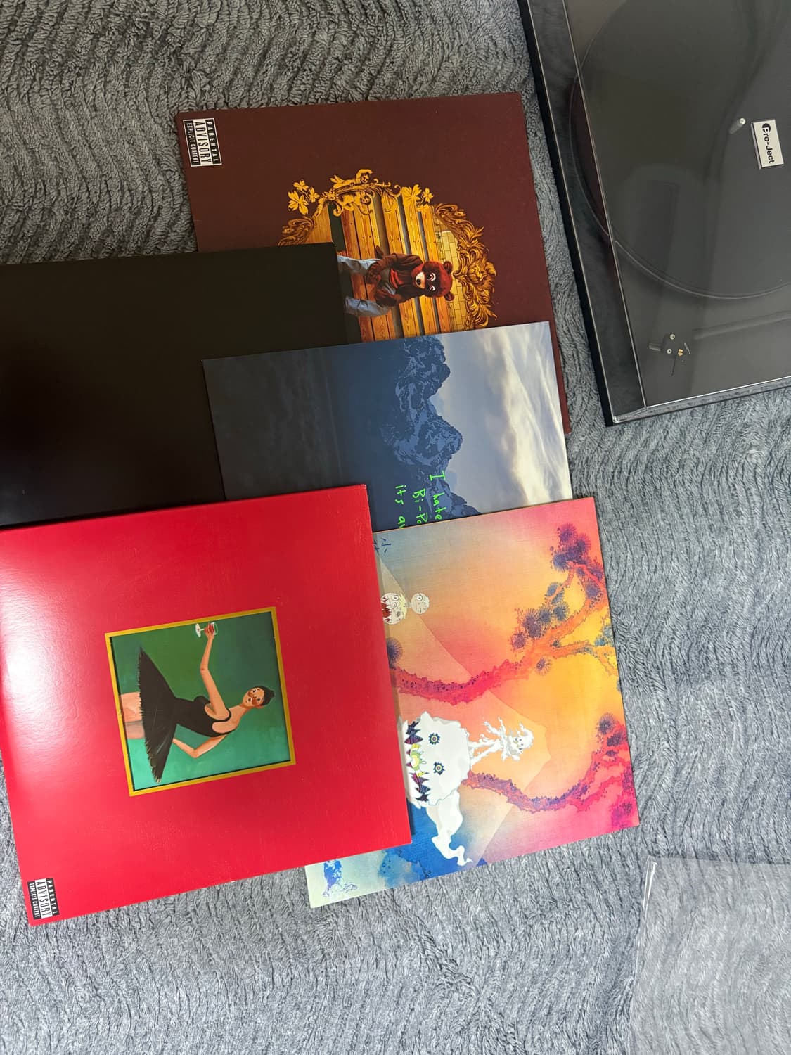 칸예 웨스트 lp5장 판매합니다 힙합 바이닐 lp 상품이미지1