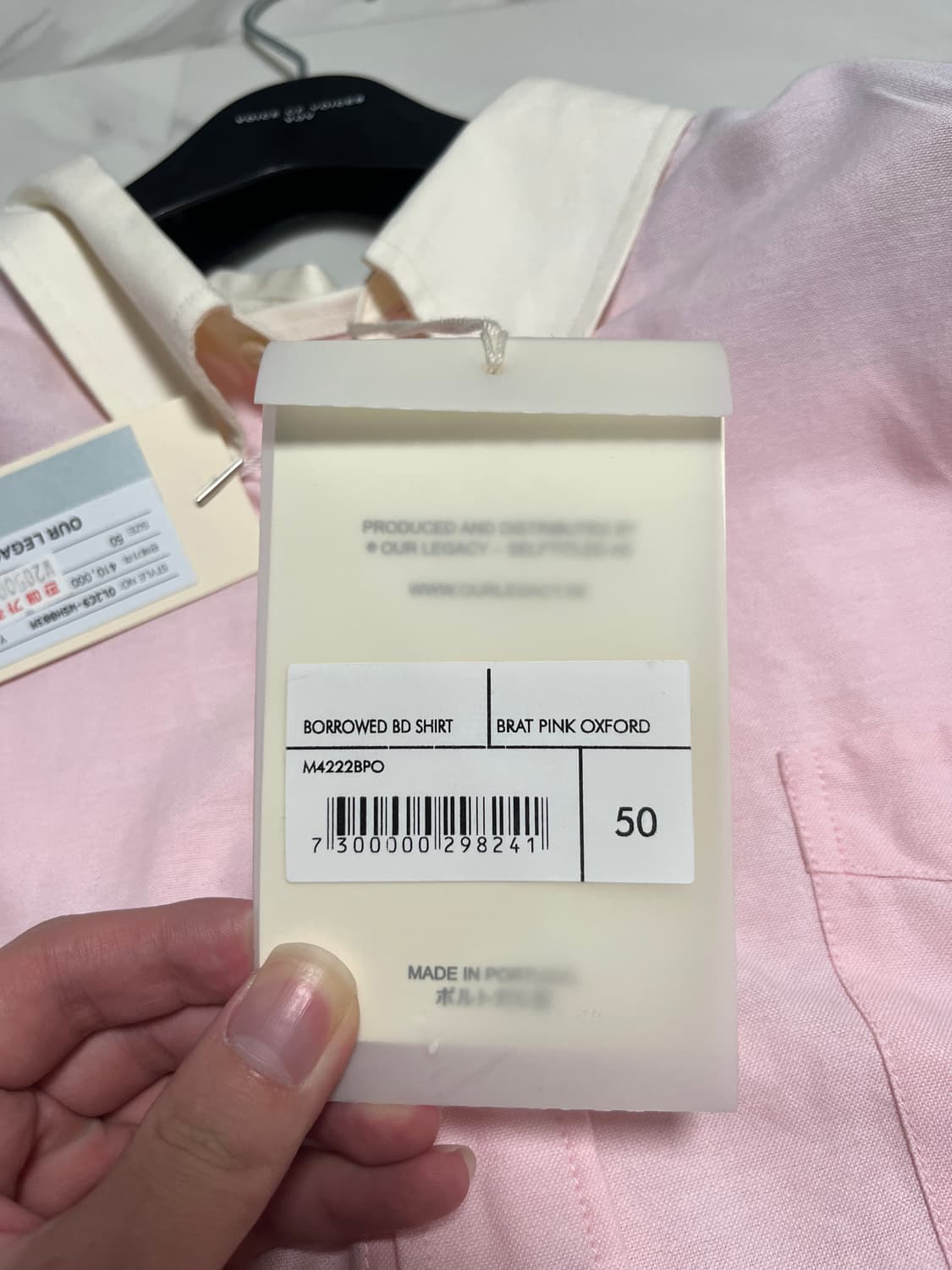 아워레가시 버로우드 셔츠  상품이미지2