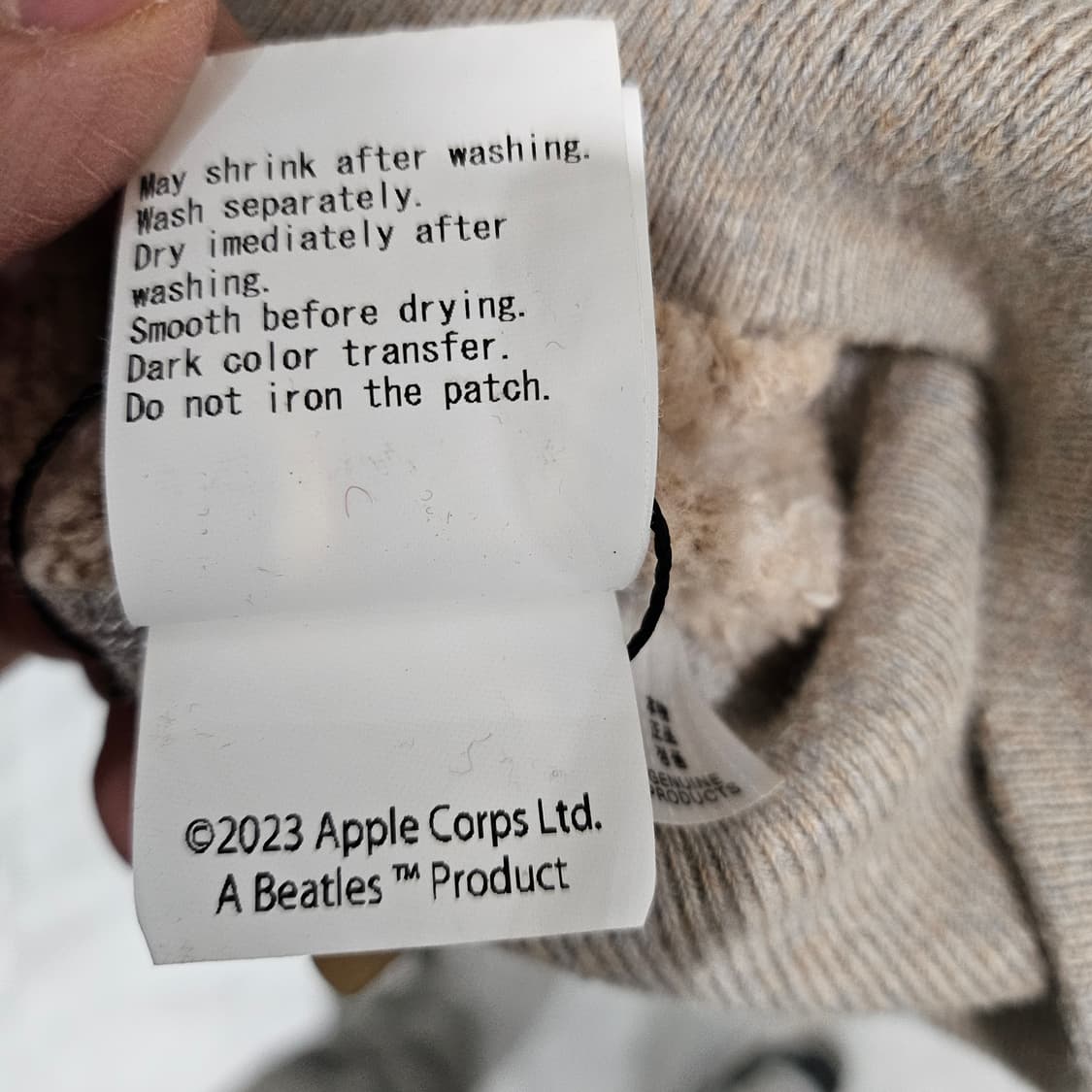 정품 휴먼메이드 비틀즈 츠리아미 맨투맨 상품이미지10