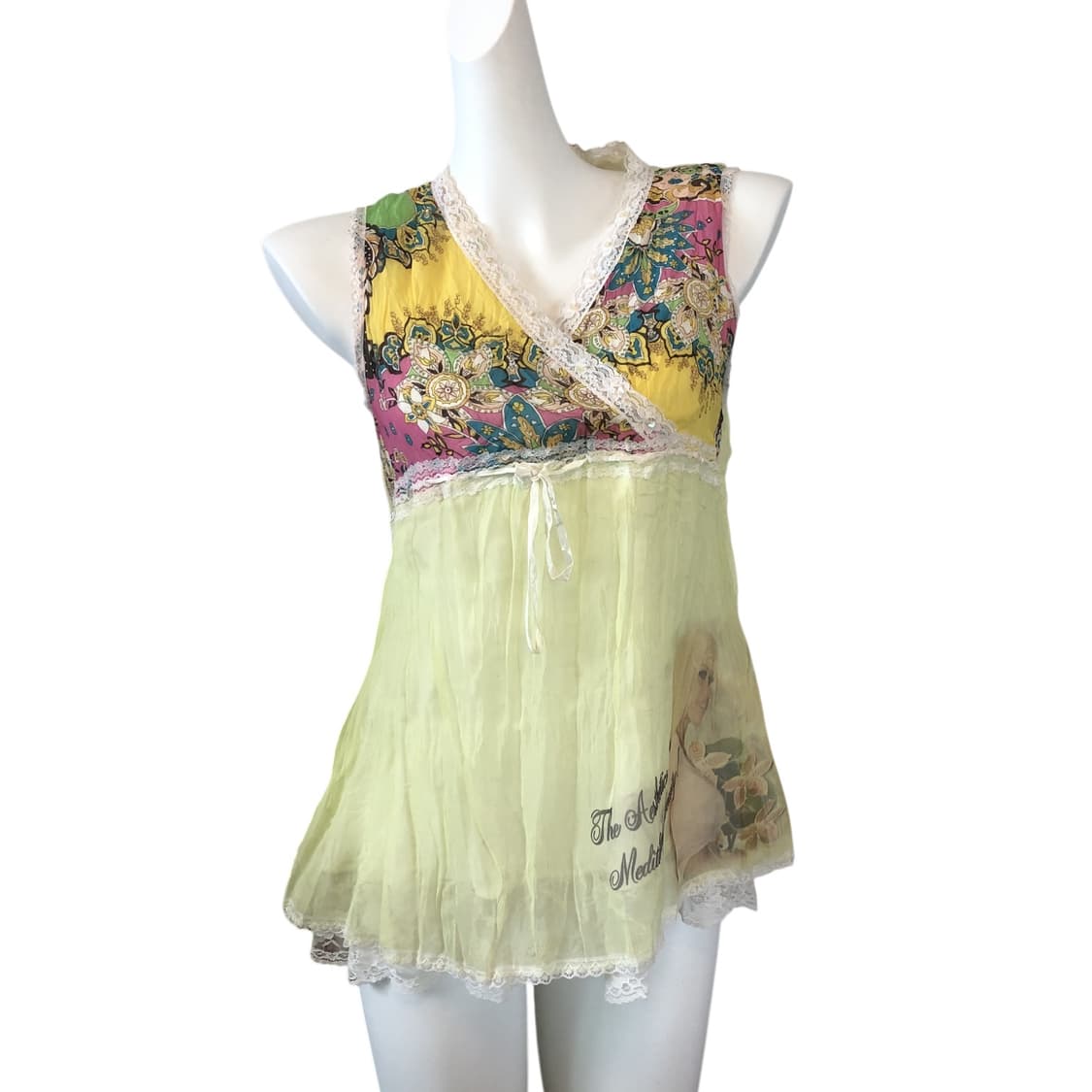 hippie yellow beauty sleeveless 상품이미지3
