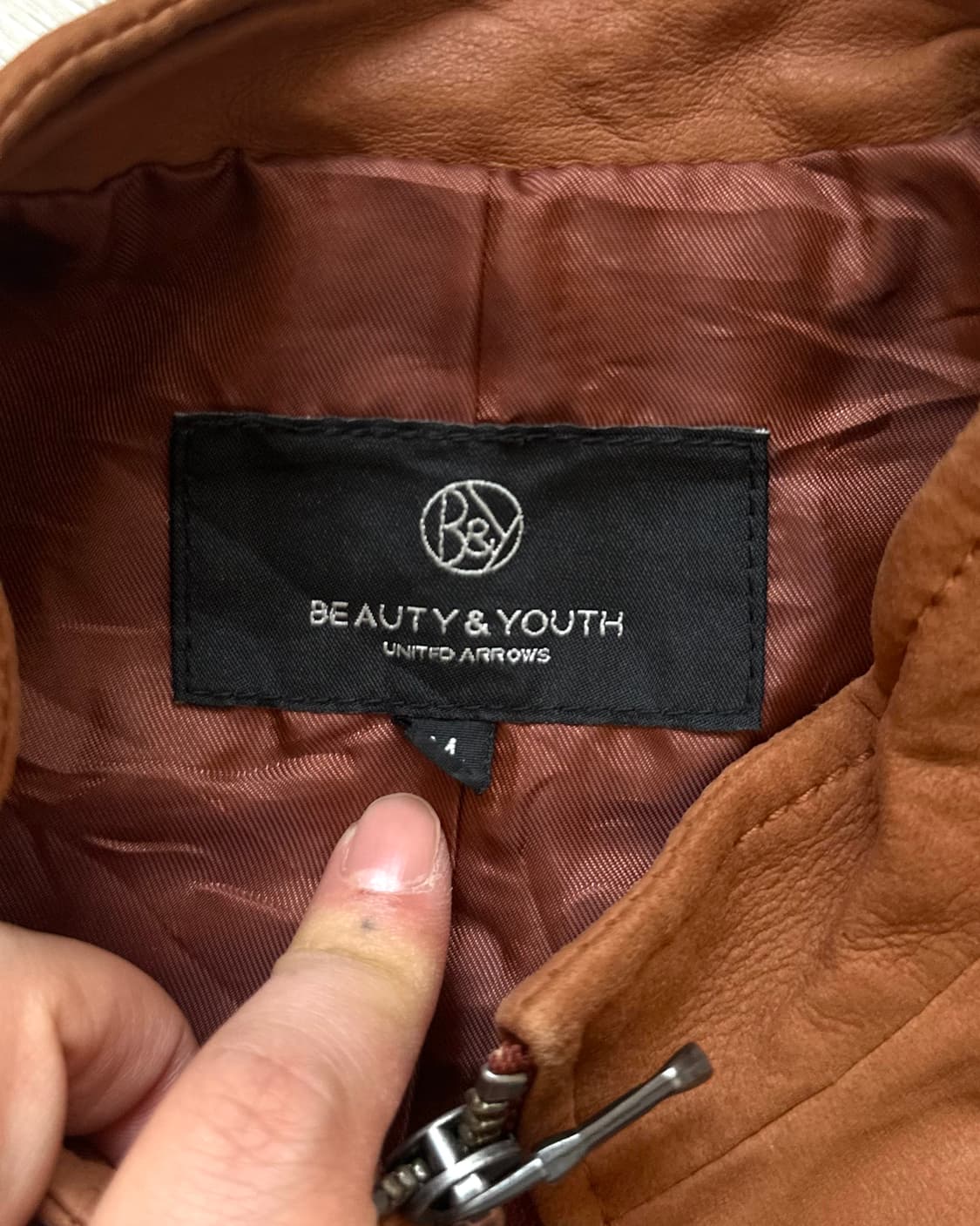 [BEAUTY & YOUTH] soft lambskin blouson 상품이미지7