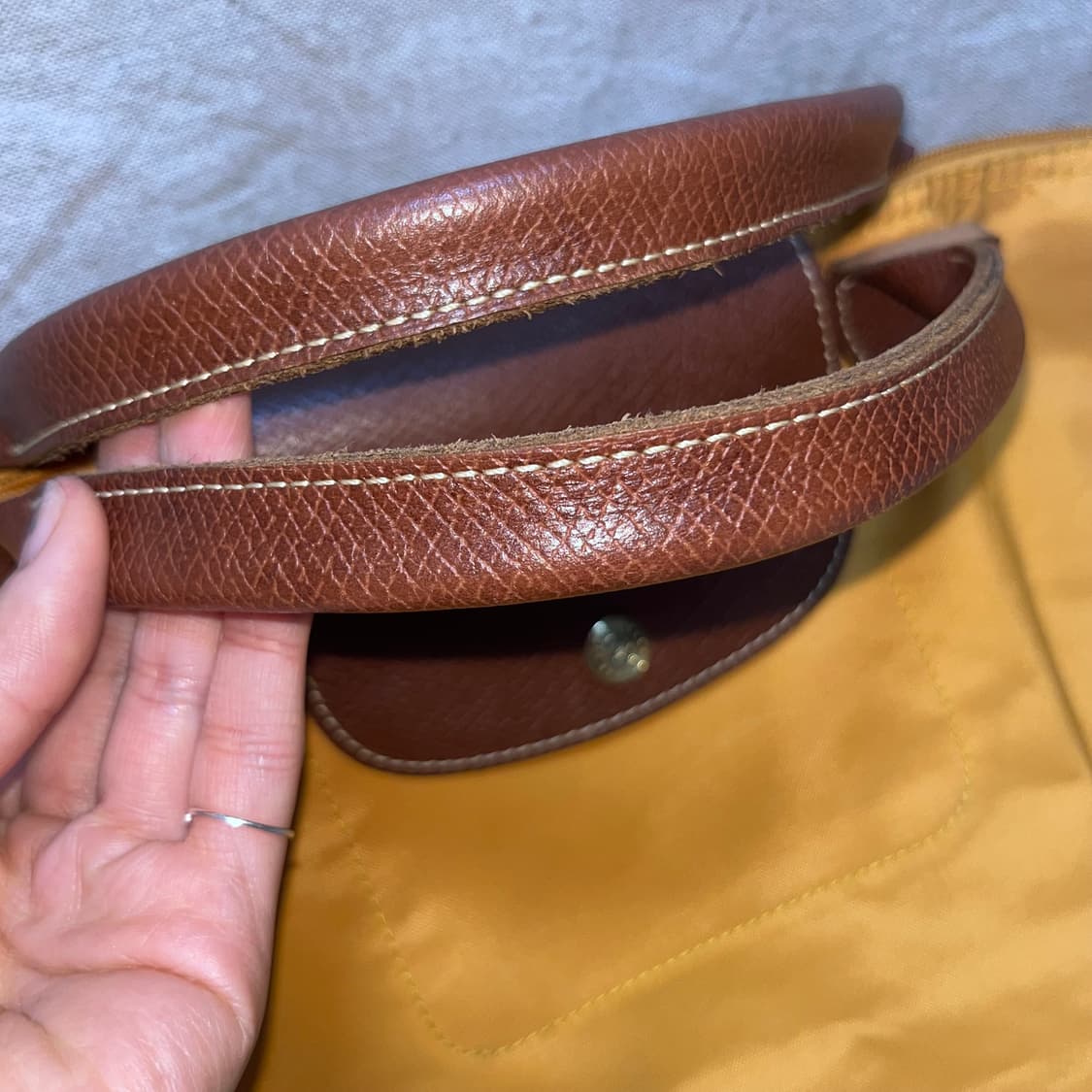 정품 롱샴 머스타드  상품이미지3