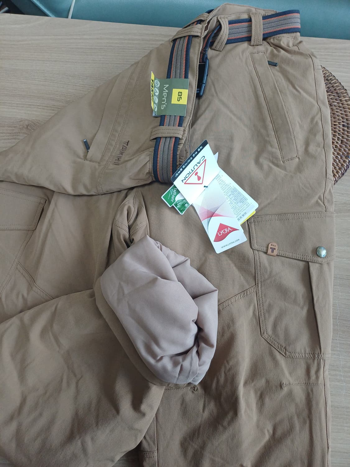 남여등산패딩바지 85L사이즈 상품이미지2