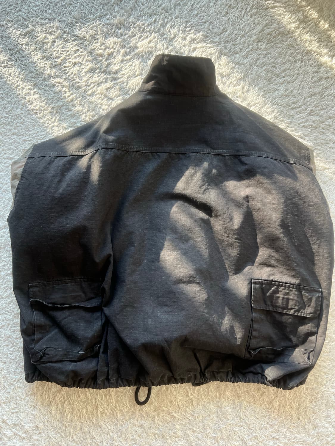 [1] 언더마이카 모프 오버사이즈 크롭필드 자켓 상품이미지2