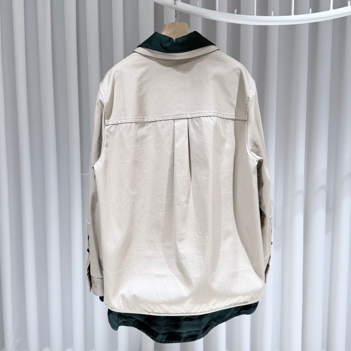 50 / 보테가베네타 코튼 리넨 블렌드 레이어드 셔츠 상품이미지6