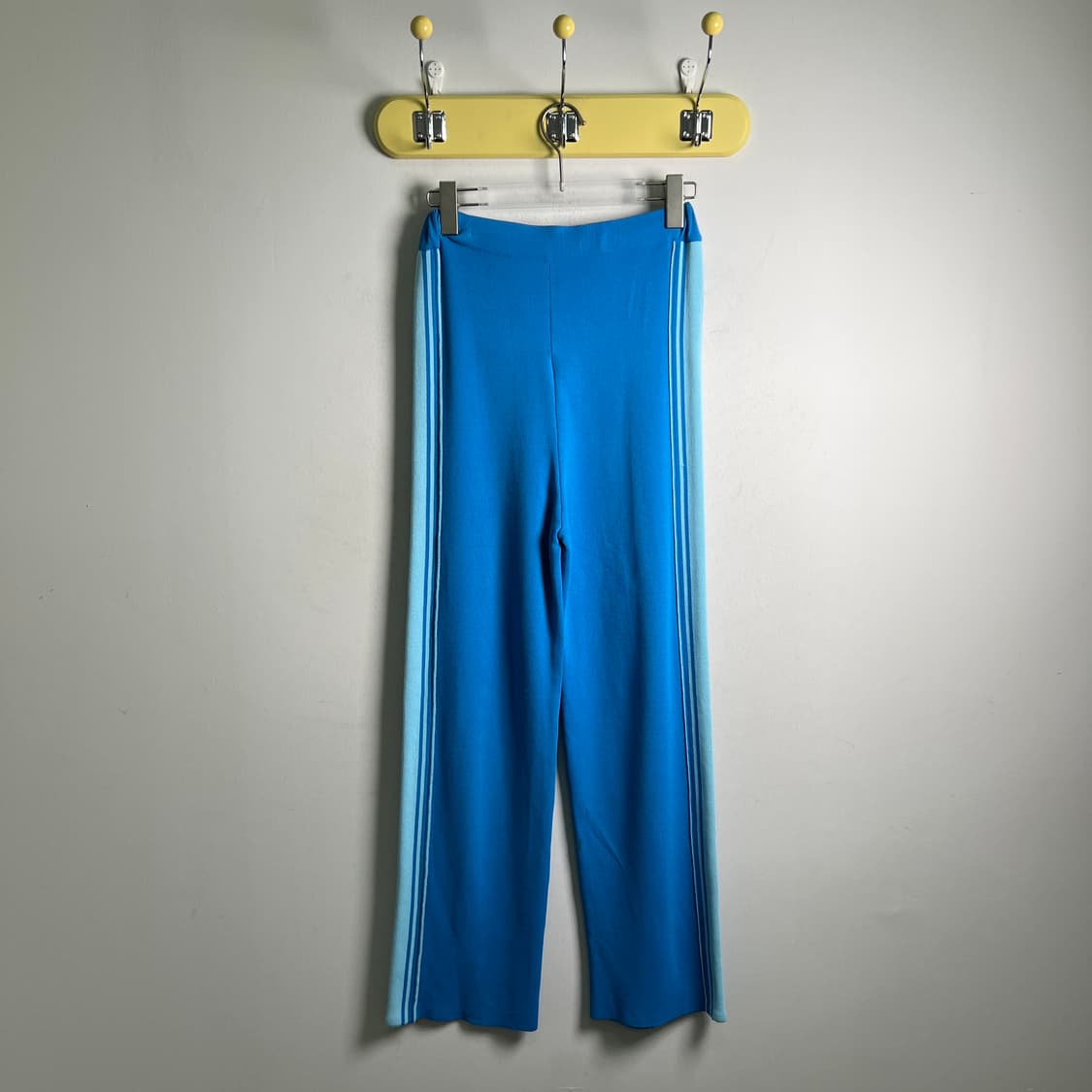 jpn sanself 라인 컬러 져지 니트 팬츠 M 상품이미지2