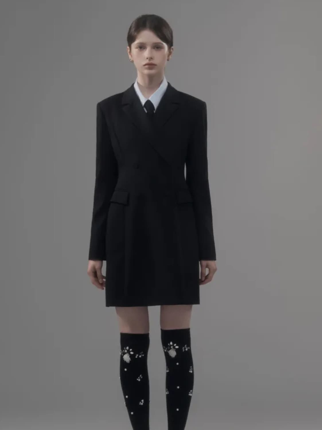 마우솔레움 수트 원피스 블랙 s 상품이미지1