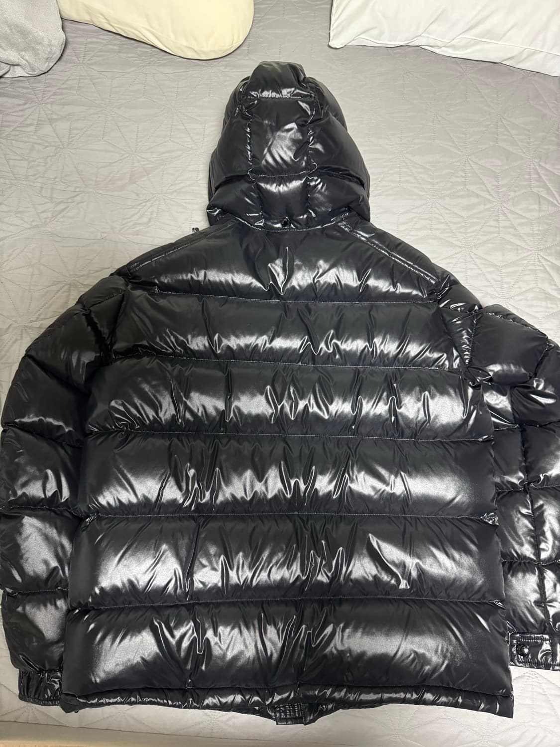 [4] 몽클레어 마야 패딩 후드 집업 자켓 롱패딩 경량패딩 상품이미지3