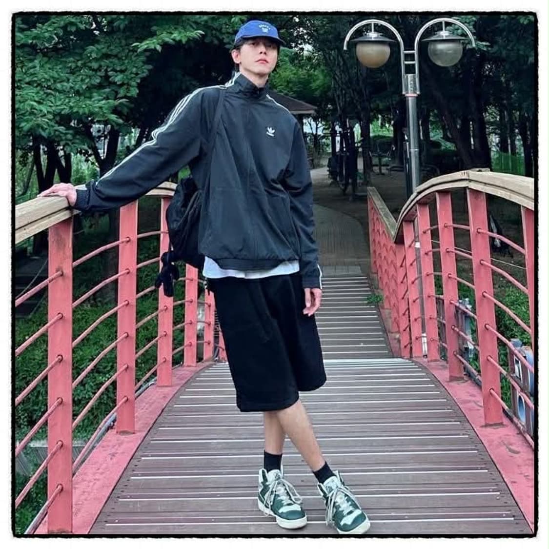 아디다스 신형 주우재 착용 락업 트랙탑 윈드브레이커 자켓 바람막이 희귀져 상품이미지2