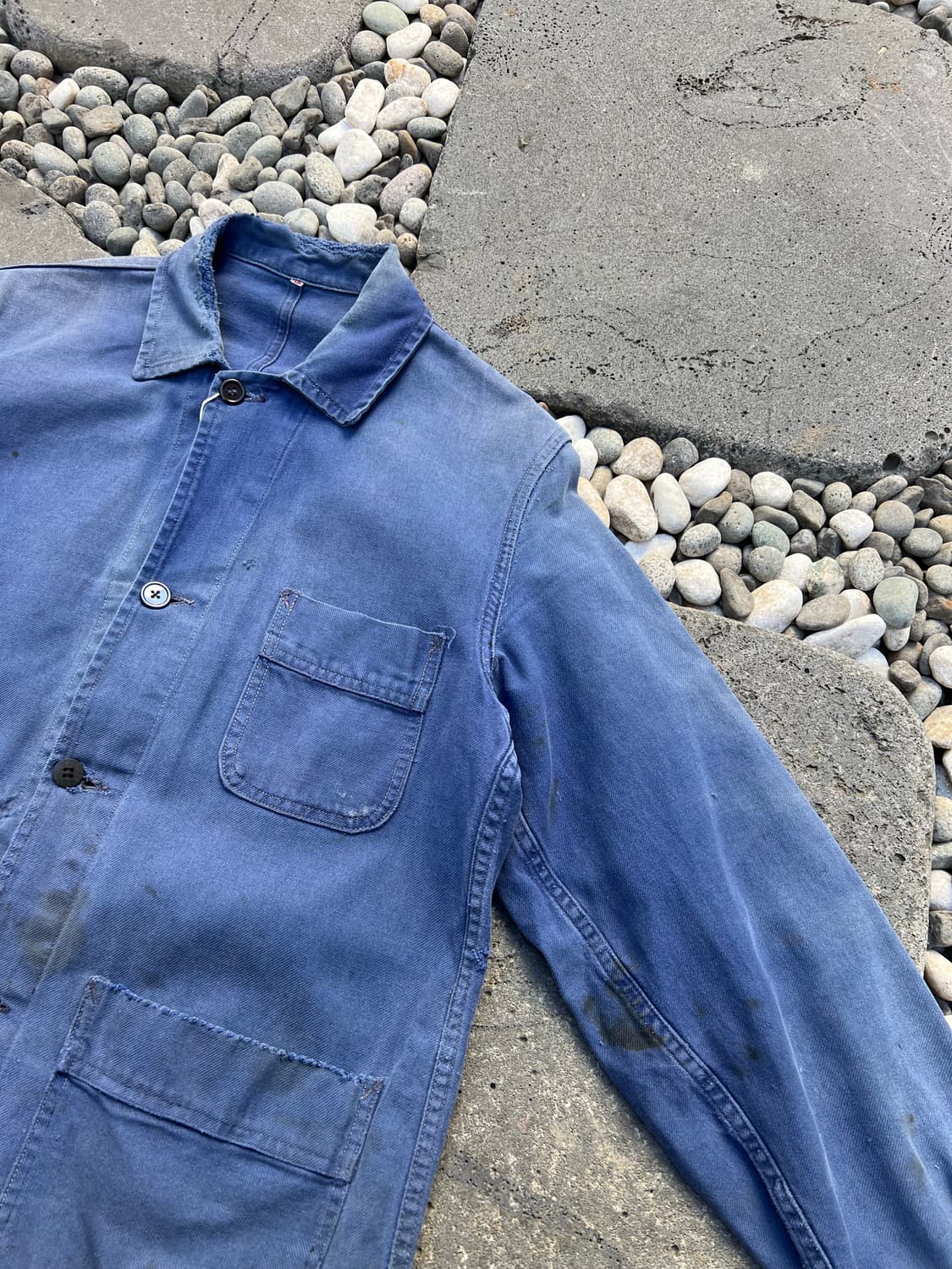 HARD FADED VINTAGE WASHING 썬페이드 프렌치워크자켓 상품이미지5