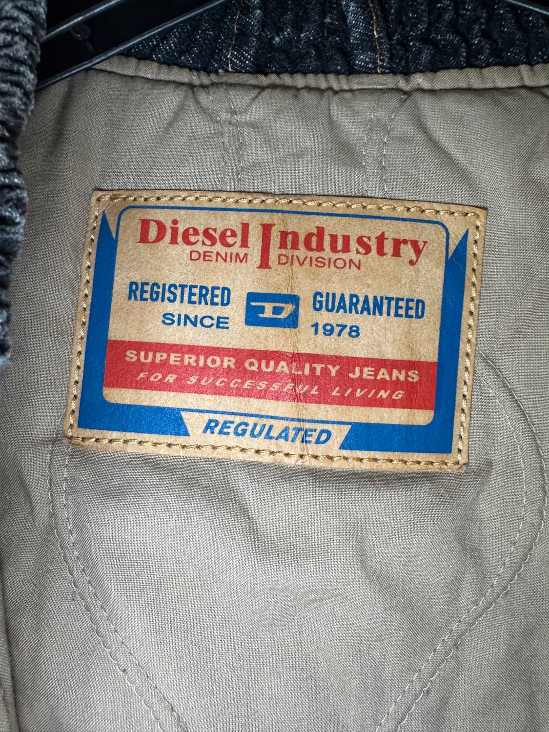 디젤 블랙 데님 자켓(D-Weltic) 상품이미지5