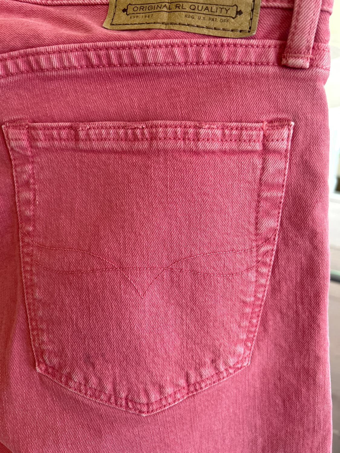 Polo pink 데님 팬츠 상품이미지3