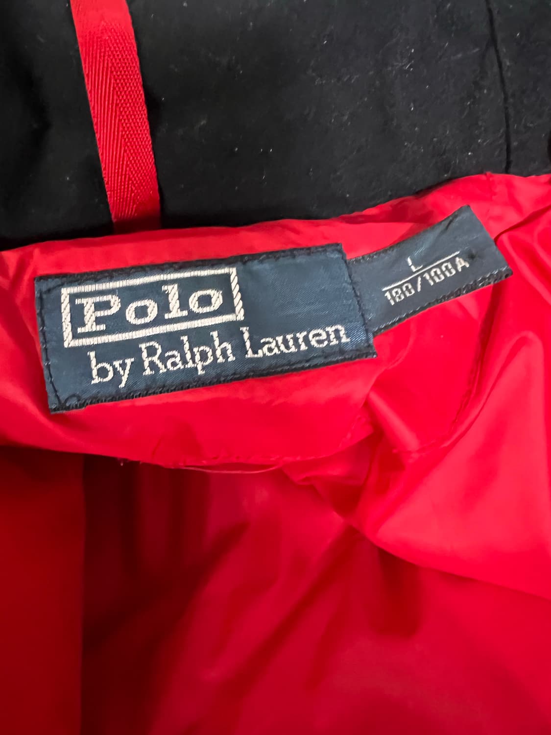 폴로랄프로렌 빅포니 패딩 블랙  L 상품이미지3