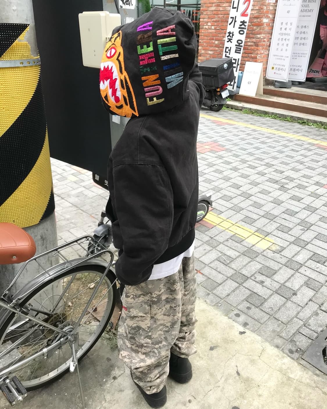 Bape Tiger Hood Work Jacket 상품이미지1
