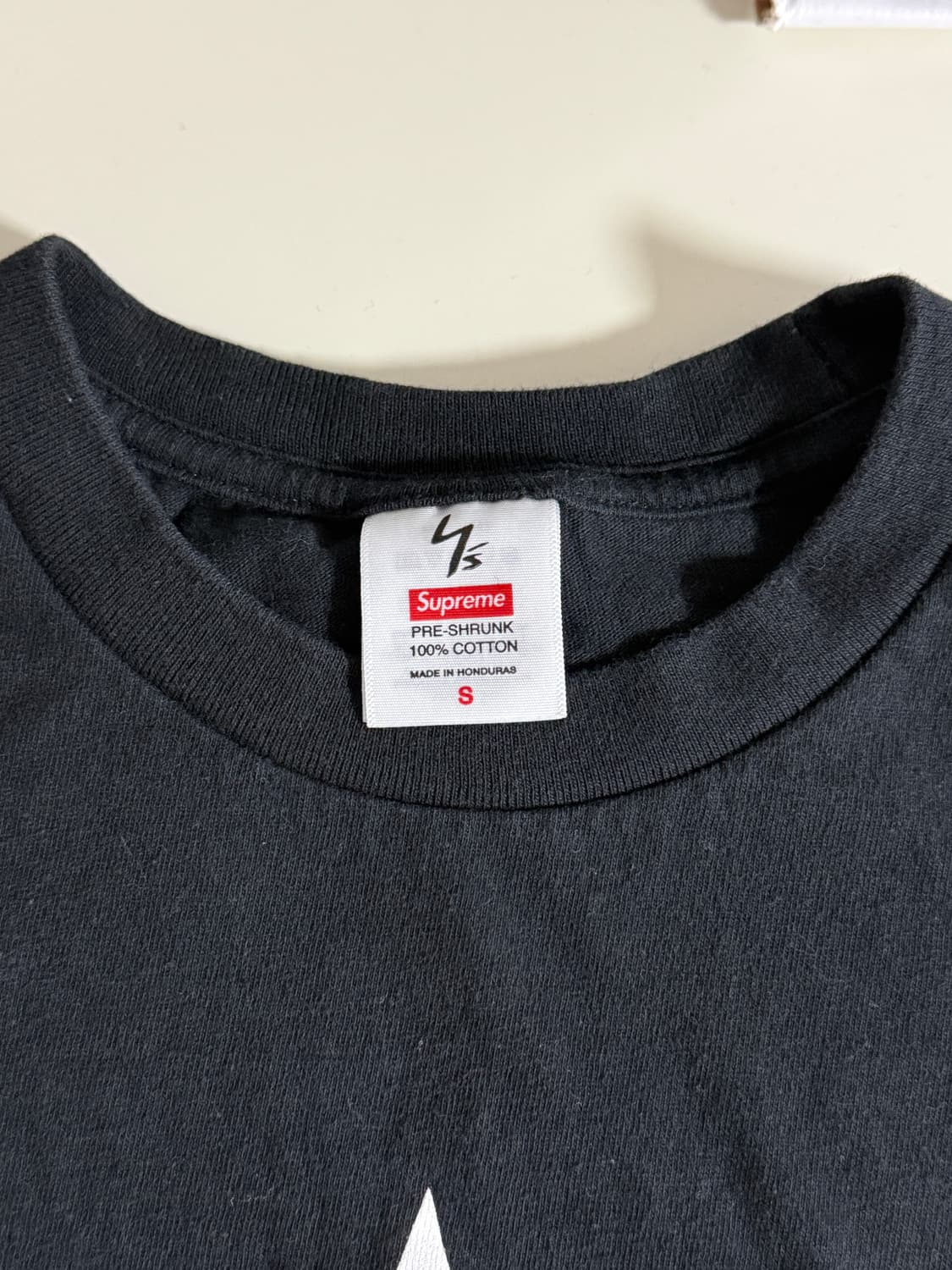 슈프림 x Y’s 바이 요지 야마모토 스타 티셔츠 블랙 상품이미지3