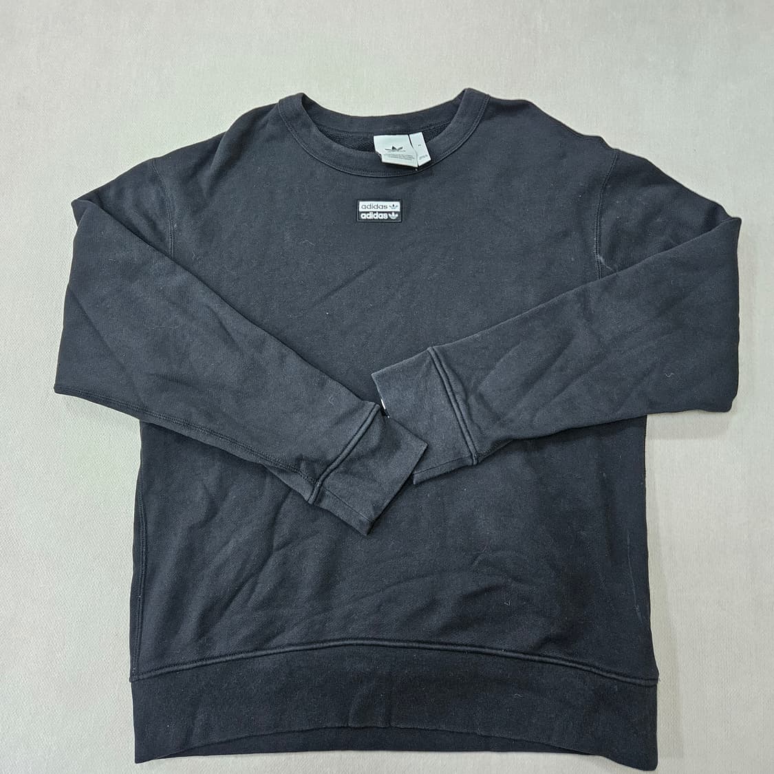 M 아디다스 더블 로고 맨투맨 0306Y 상품이미지1