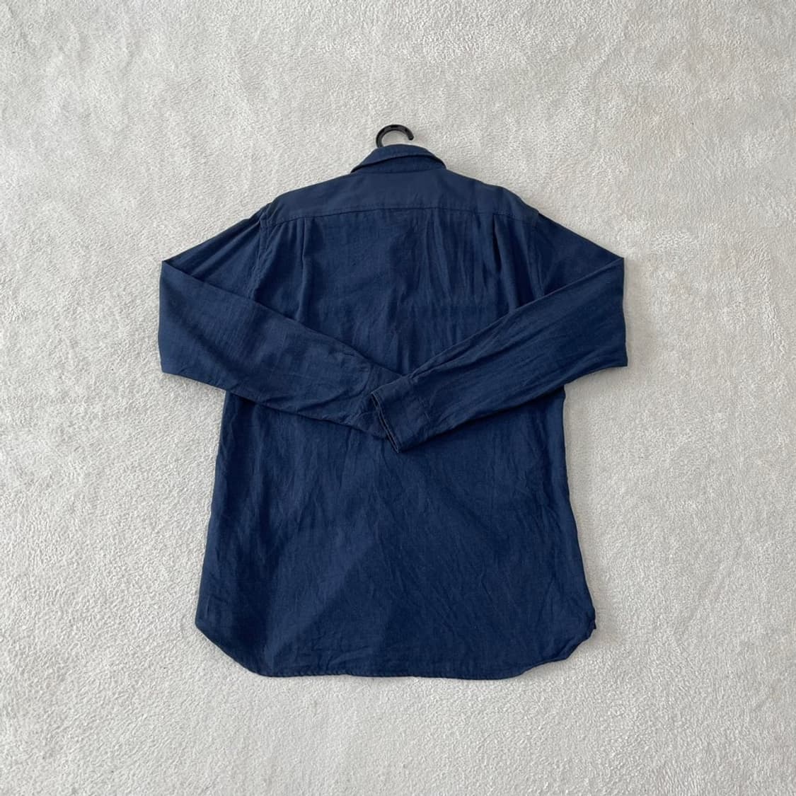 L 라코스테 남성 네이비 긴팔셔츠 100 상품이미지7