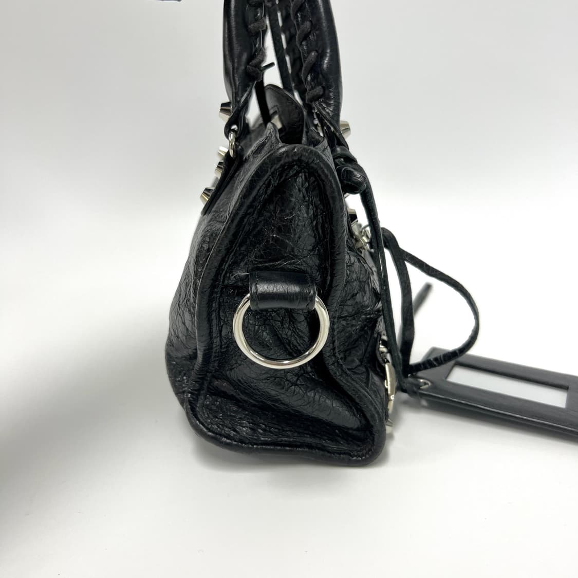 발렌시아가 르 시티 백 미니 블랙 상품이미지4