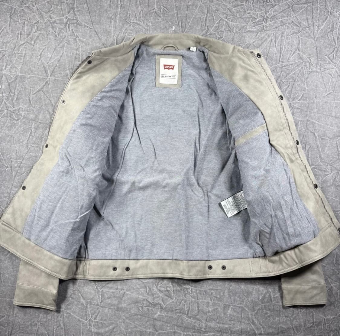 리바이스 스웨이드 텍스처 트러커 자켓 M (보류) 상품이미지3
