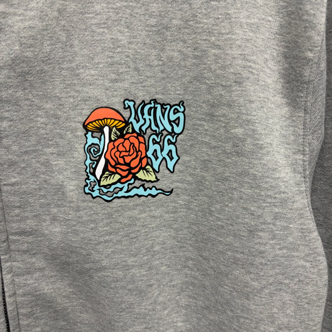 반스 스컬 후드집업 상품이미지4