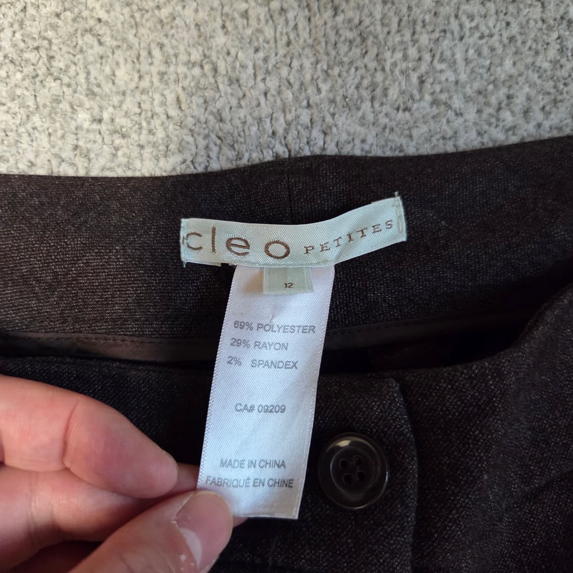 Cleo 끌레오 슬랙스 팬츠 34-35 상품이미지3