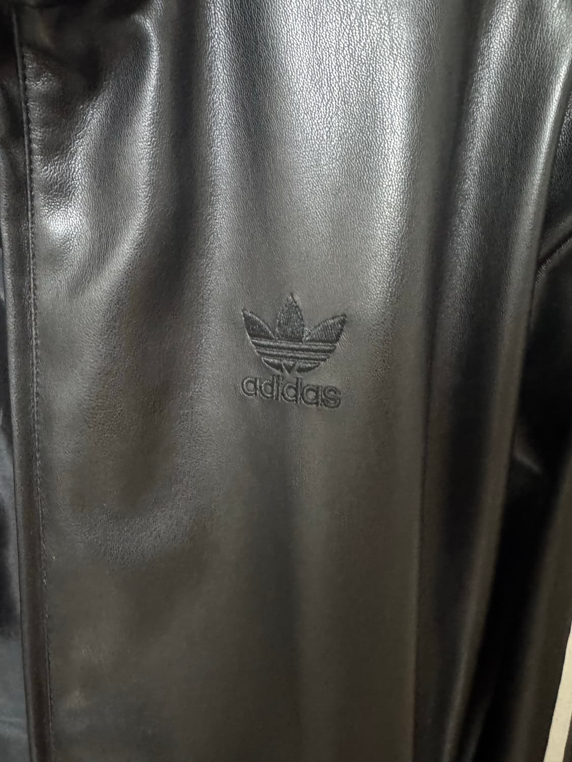 아디다스 포우 레더 저지 자켓 상품이미지2