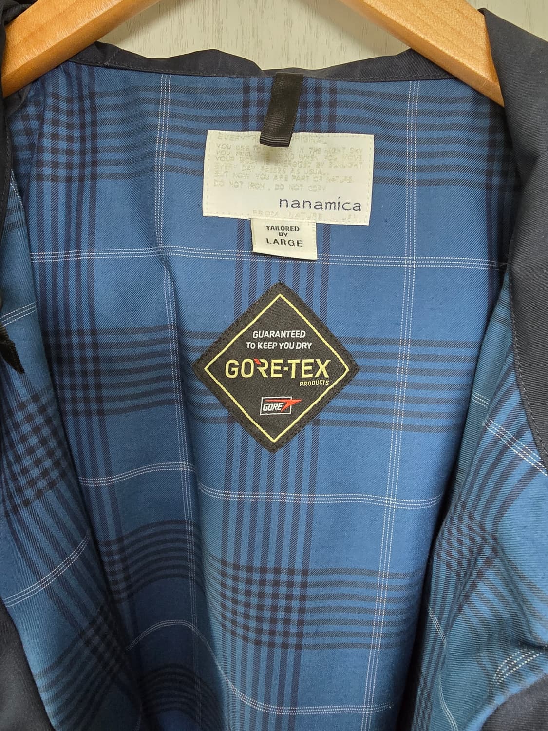 나나미카 2L 고어텍스 크루저 자켓 네이비 상품이미지3