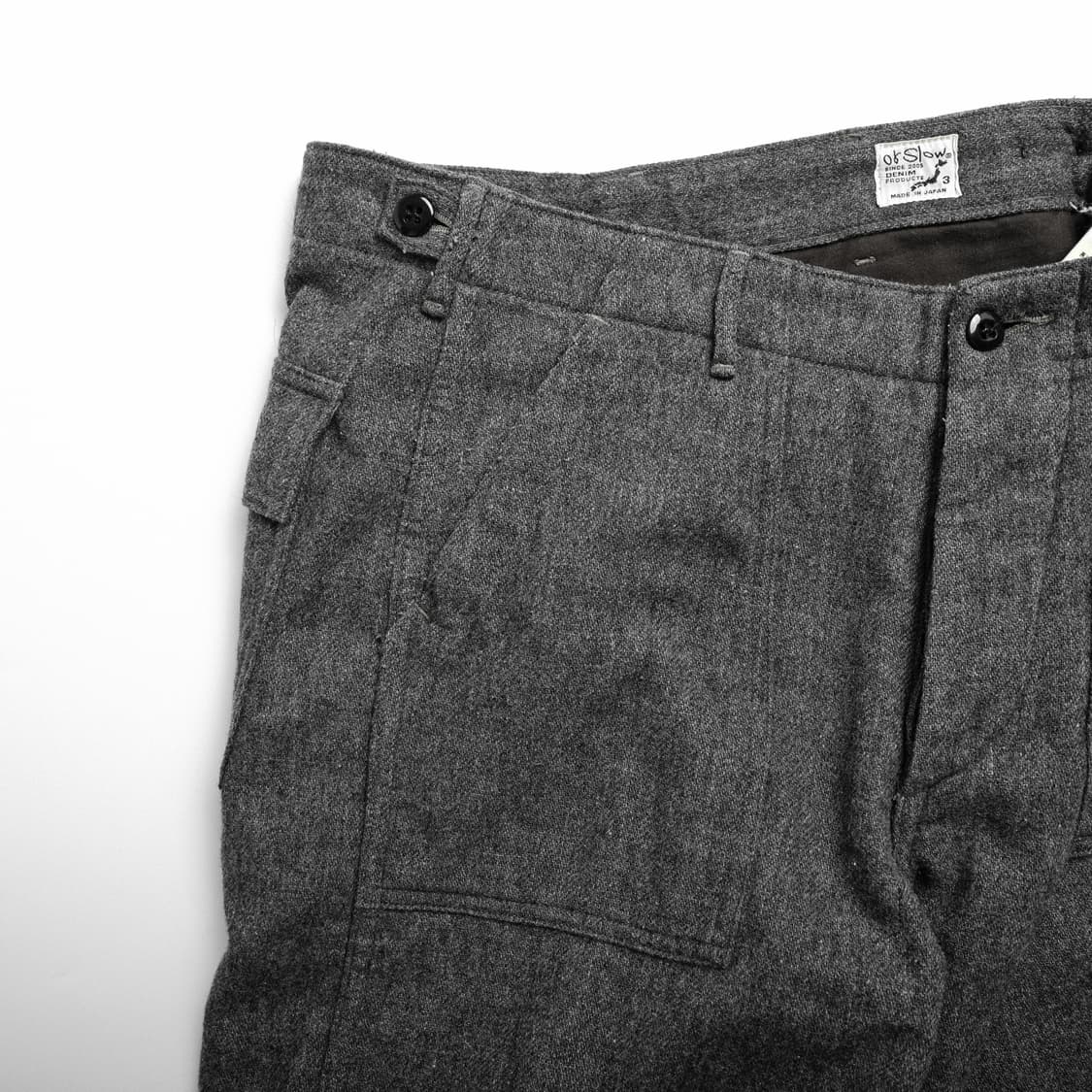 오어슬로우 퍼티그 울 팬츠 3(32-34)사이즈 상품이미지4
